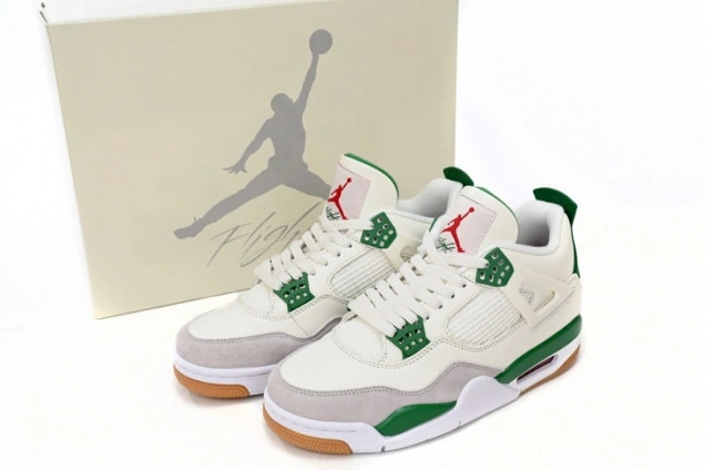 Reps TBkick Jordan 4 SB DR5415-103 Pine Green Retro 0824